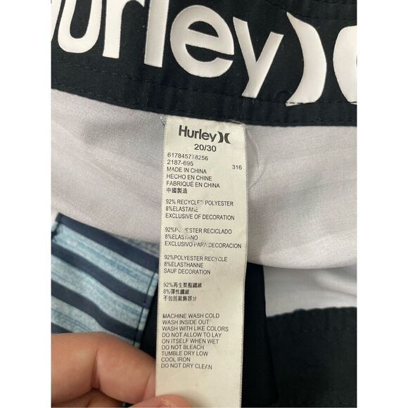 Hurley Phantom Mens Swim Trunks Size 20/30 - Picture 5 of 5